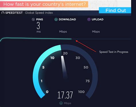 internet speed test.